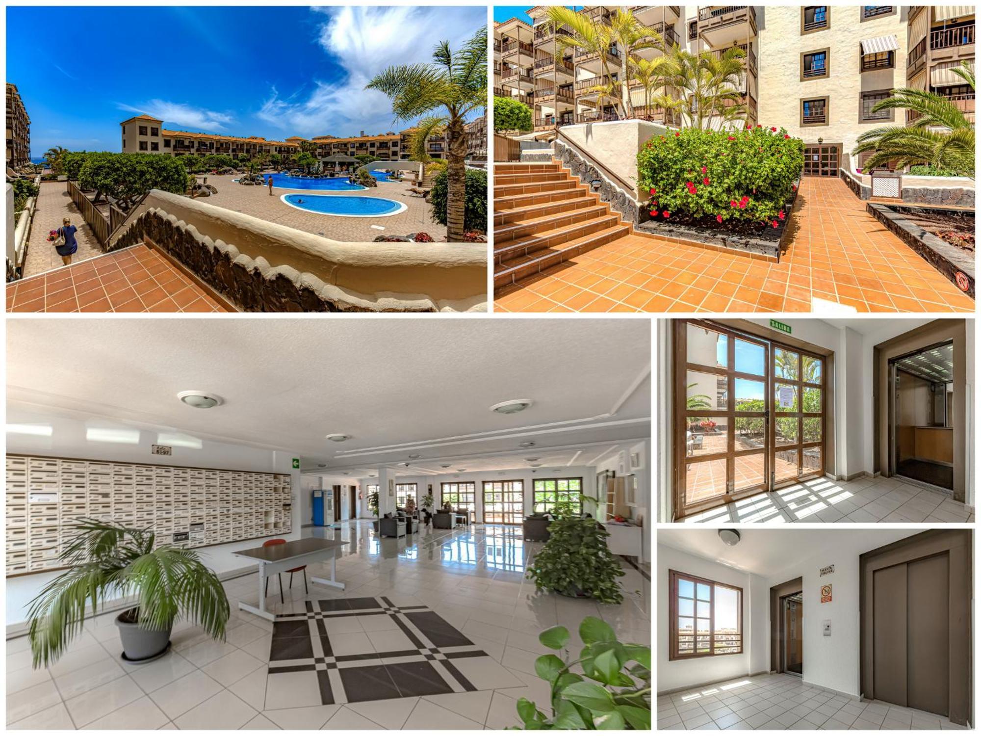 Atlantis 3 One Bedroom, Sea Front, In Complex With Pool Costa del Silencio Exterior foto